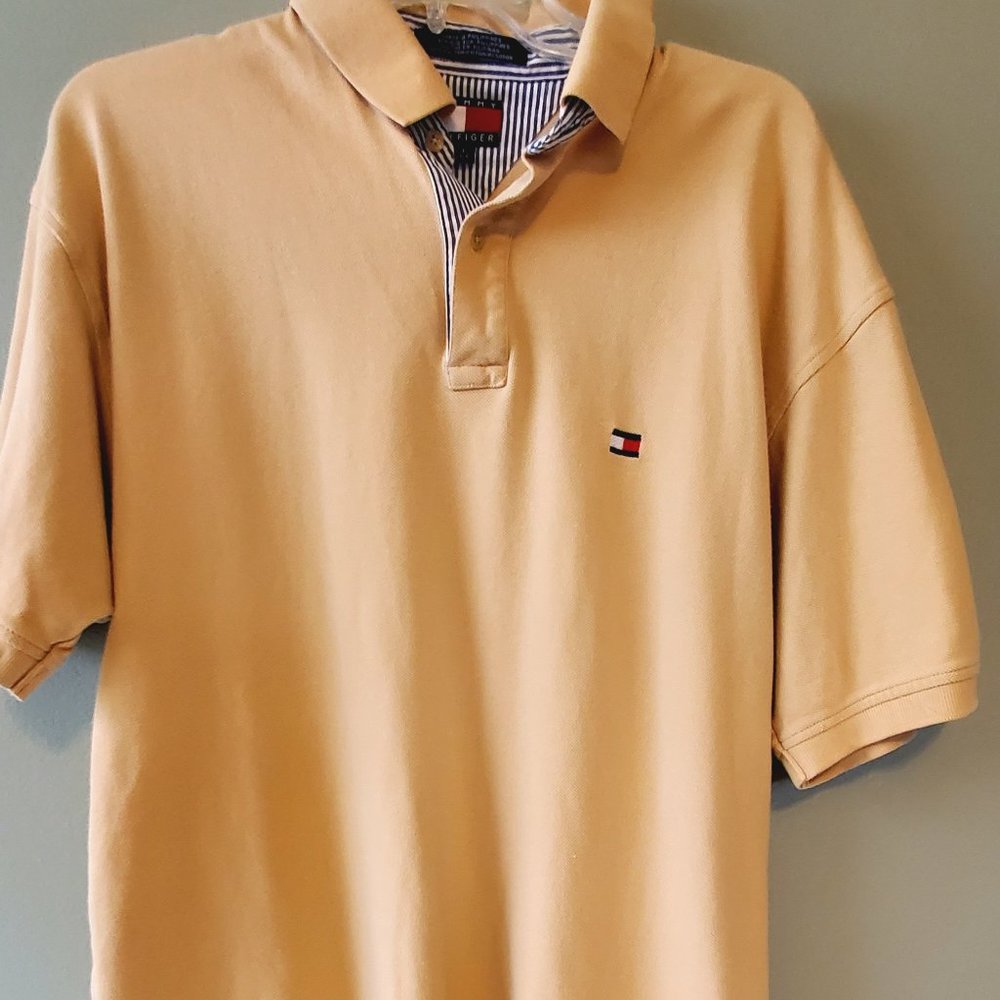 Tommy Hilfiger Tan Polo Shirt
